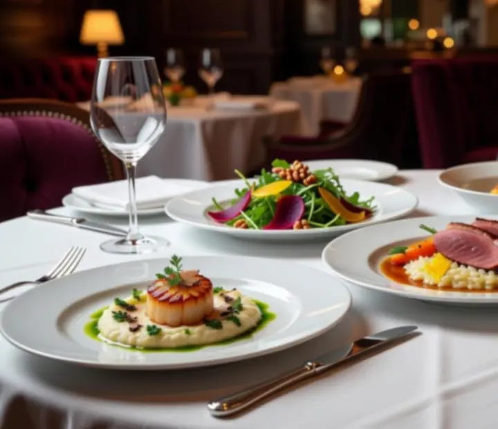 Eleganckie menu degustacyjne serwowane w restauracji Strefa Nocaro